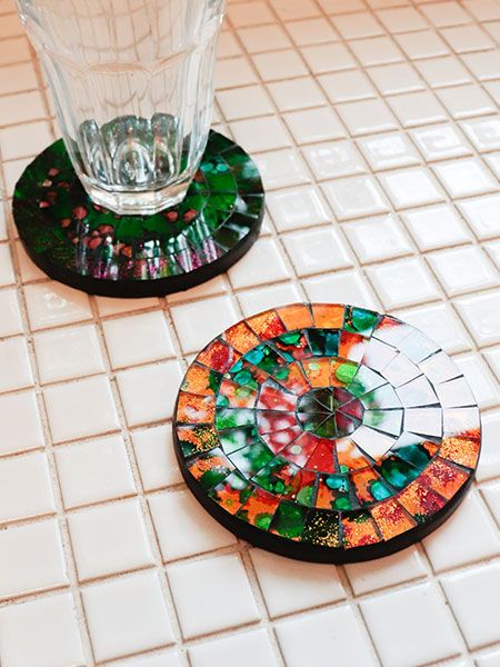 バリマルガラスコースター(YELLOW): 『チャイハネ』公式通販