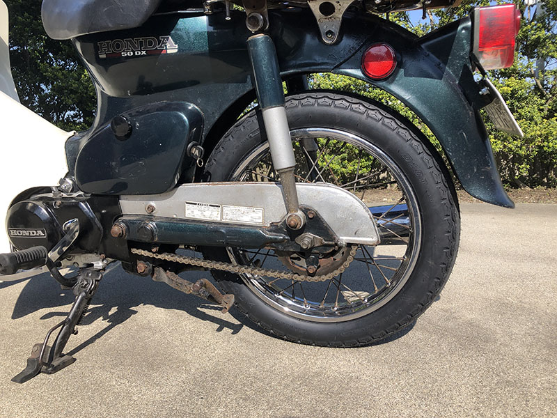 スーパーカブ】タイヤ交換＆リア14インチ化 | Cub Unlimited