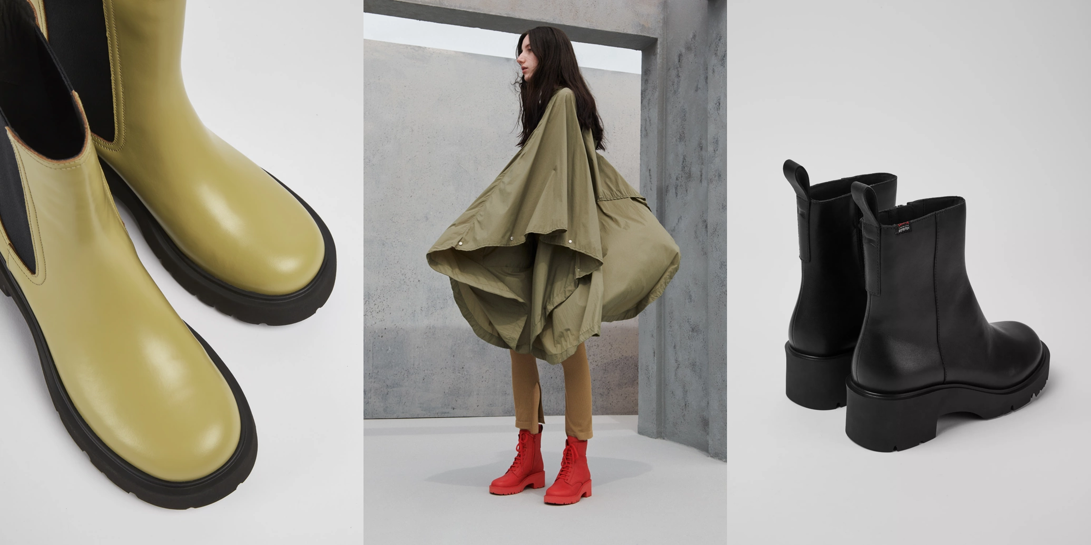 カンペールCAMPERブーツ CAMPER（カンペール） サイドゴアブーツ Pix London ピクス ロンドン