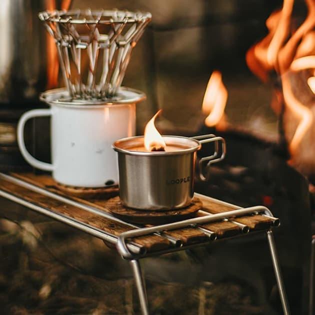 新発売】LOOPLEシリーズ：シェラカップアロマキャンドル(2025-11-17