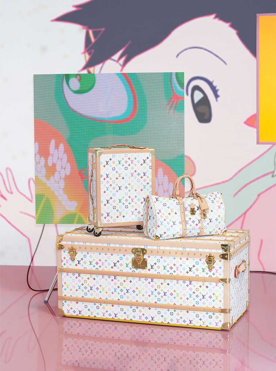Louis Vuitton and Takashi Murakami Reignite Iconic Collaboration