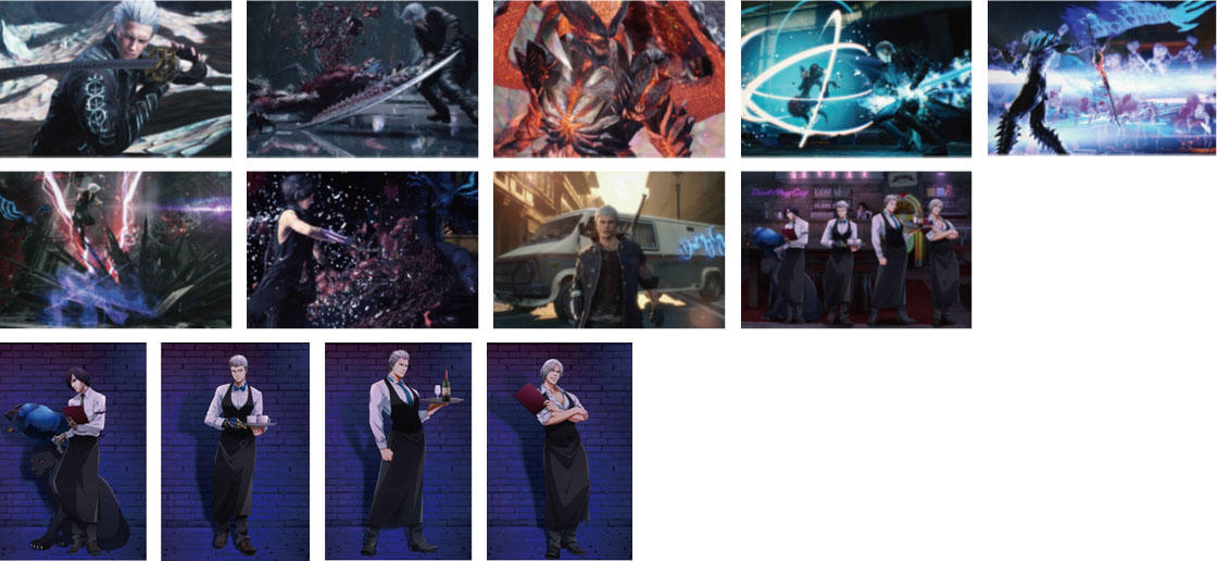 カプコンカフェ イオンレイクタウン店『デビル メイ クライ 5