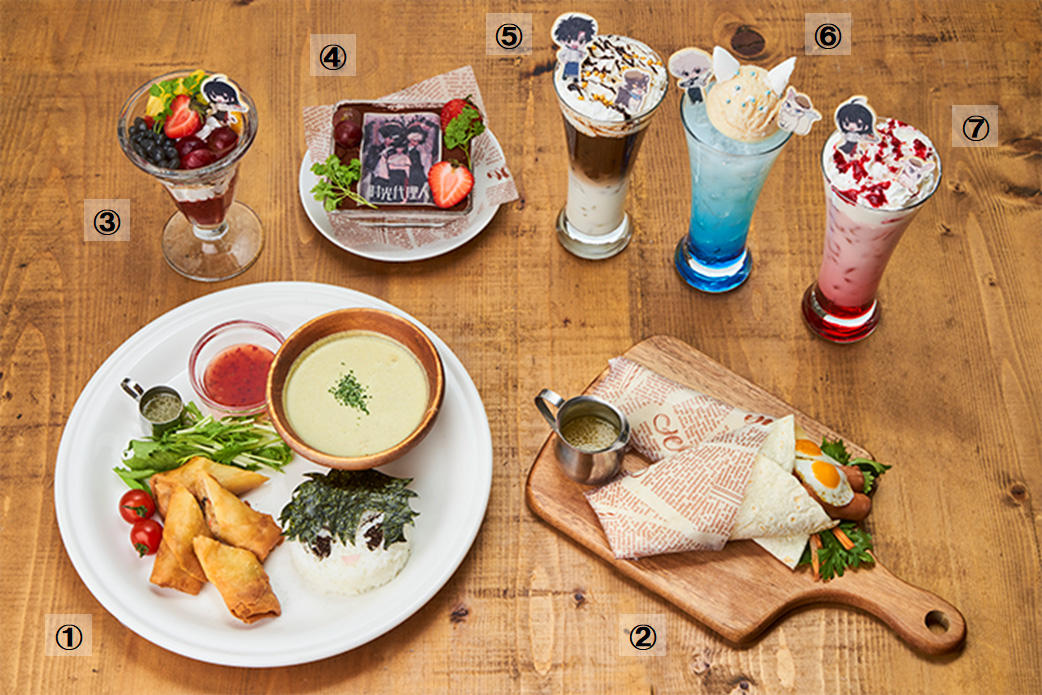 カプコンカフェ イオンレイクタウン店 TVアニメ『時光代理人 -LINK