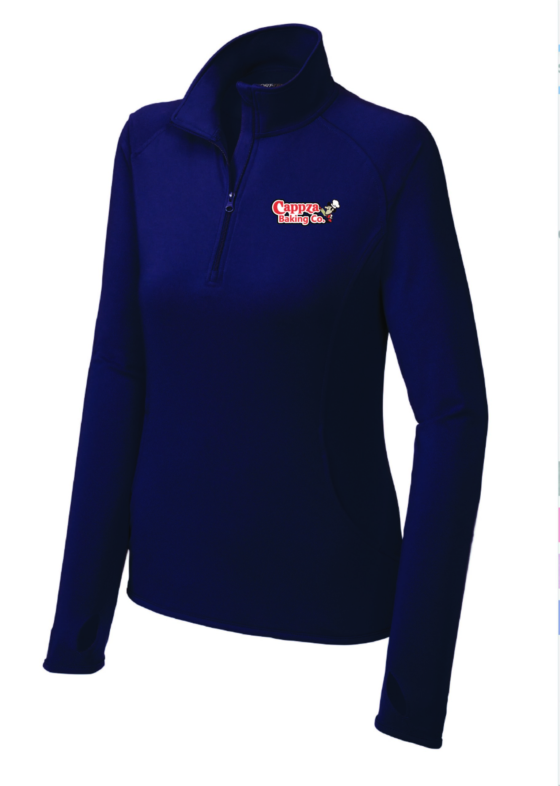 LST850 Sport-Tek® Women's Sport-Wick® Stretch 1/4-Zip Pullover