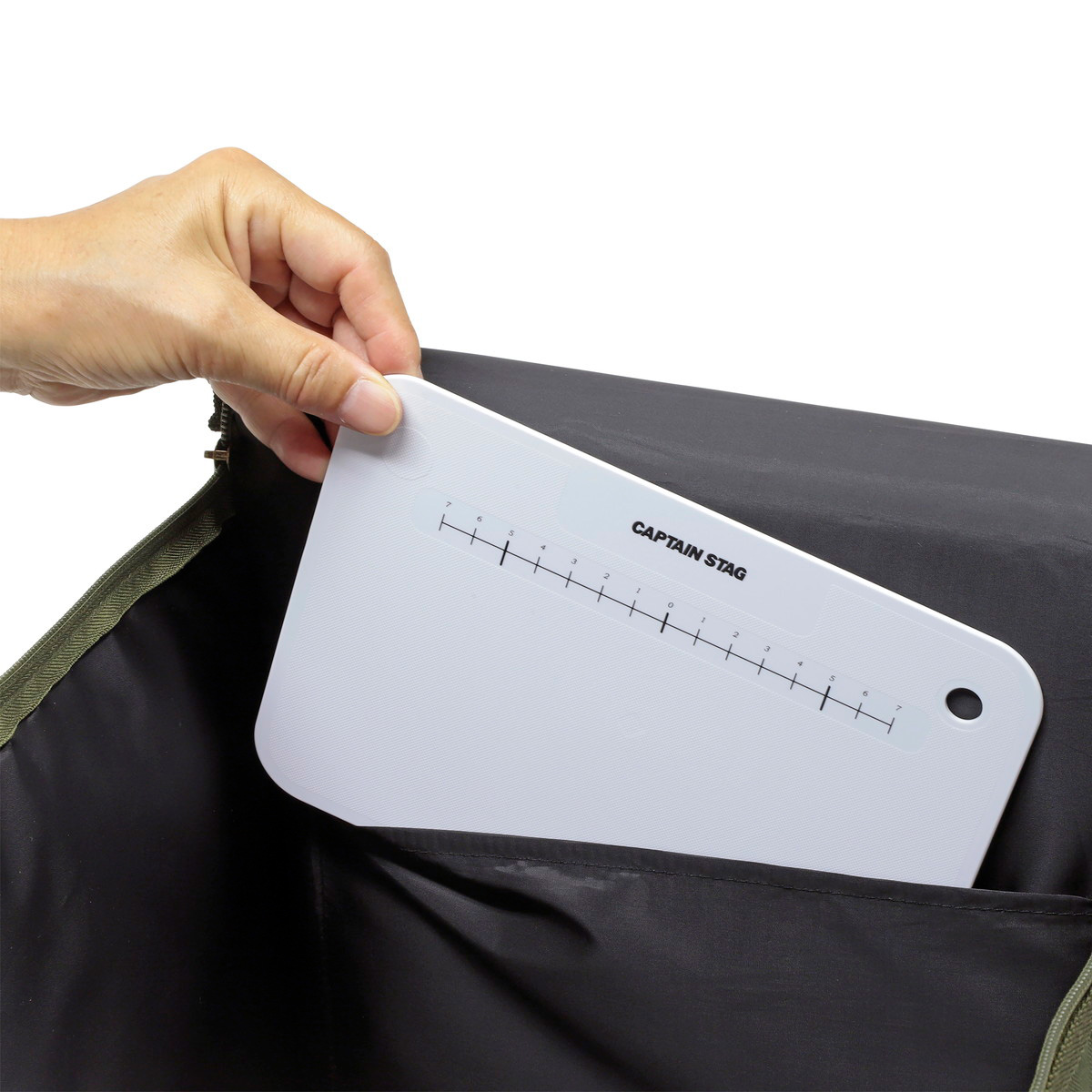 七輪収納ケース（オリーブ） - アウトドア・キャンプ用品 - キャプテン