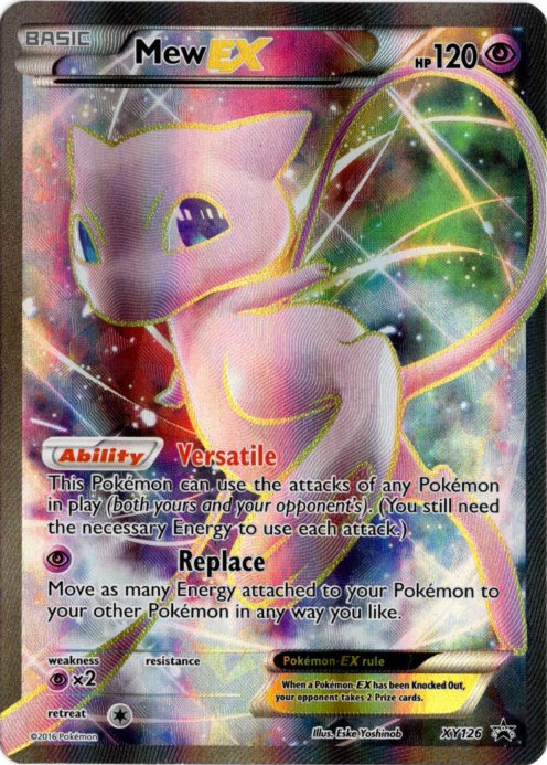 ミュウEX SR 海外版 英語版 プロモ Mew EX - XY126 - 海外限定イラスト
