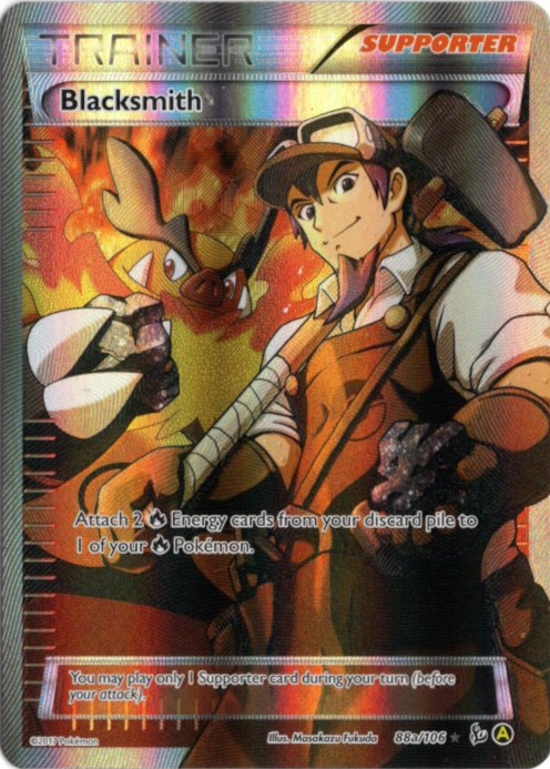 鍛冶屋 SR 海外版 英語版 プロモ Blacksmith - 88a/106 -【Card Chicken】