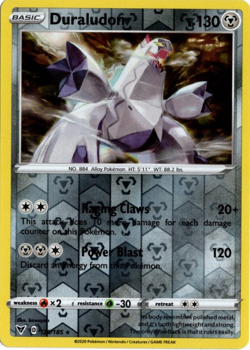 ジュラルドン 海外版 英語版 リバホロ Duraludon - 129/185 -【Card