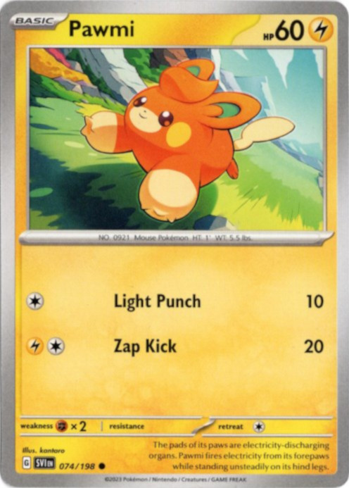 パモ 海外版 英語版 Pawmi - 074/198 -【Card Chicken】