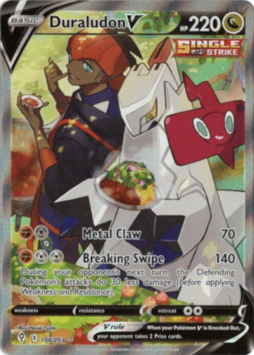 ジュラルドンV SR SA 海外版 英語版 Duraludon V - 198/203 -【Card