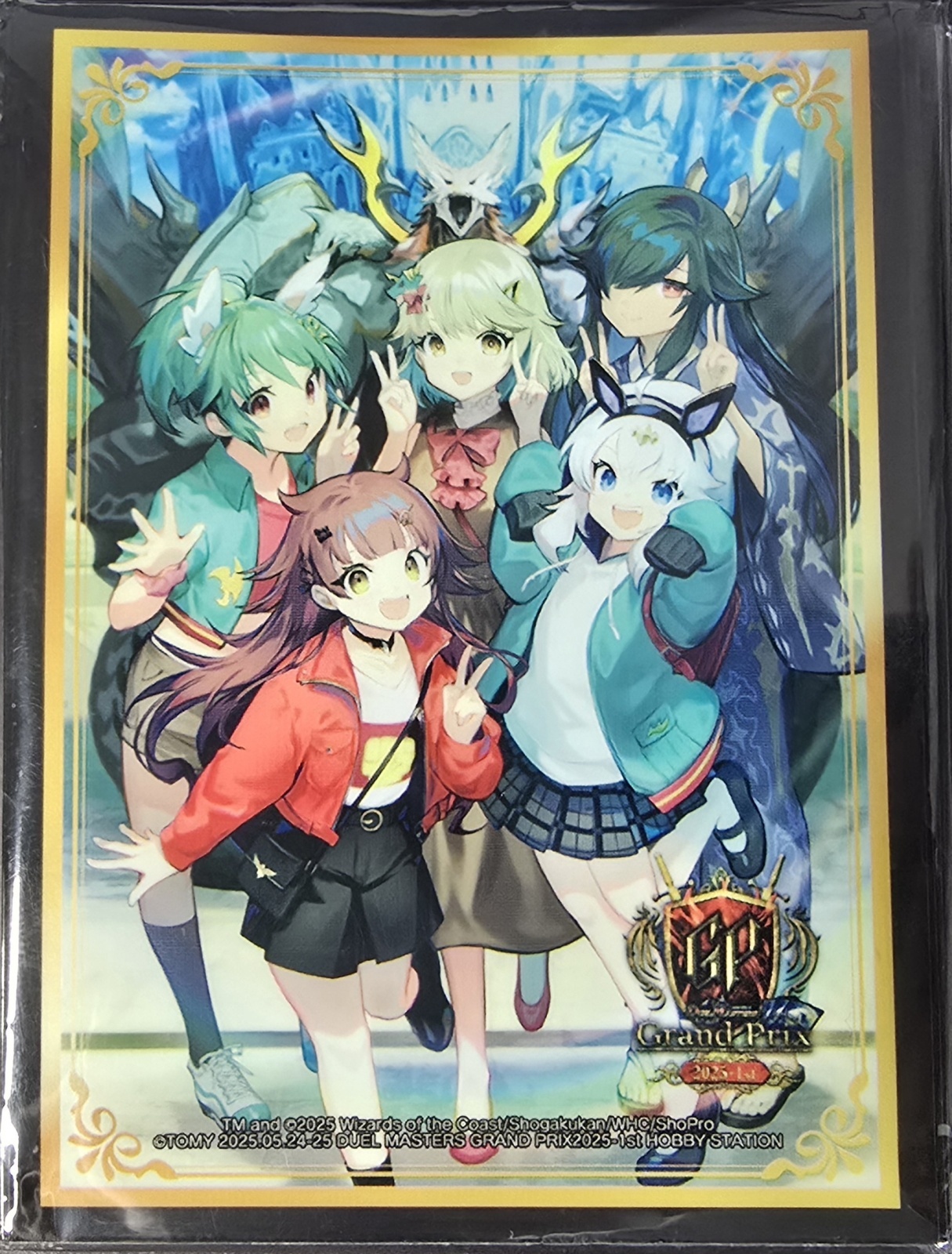 スリーブ『[GP2025-1st]星龍パーフェクト・アース』60枚入り【サプライ