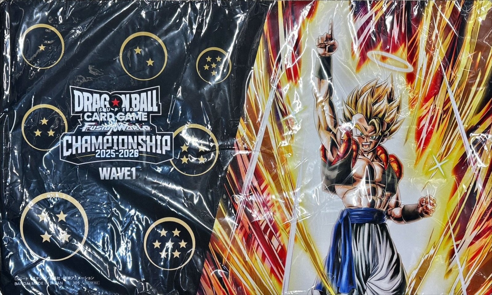 プレイマット『ゴジータ(CHAMPIONSHIP 2025-2026 WAVE1)』【サプライ】{-}