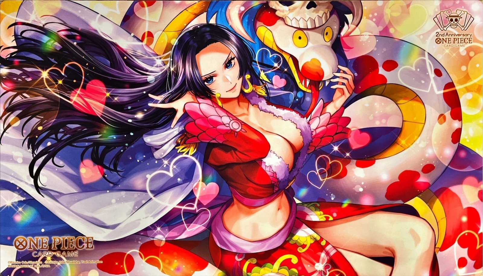 プレイマット『ボア・ハンコック(2周年ロゴ/中国版)』【サプライ】{-}