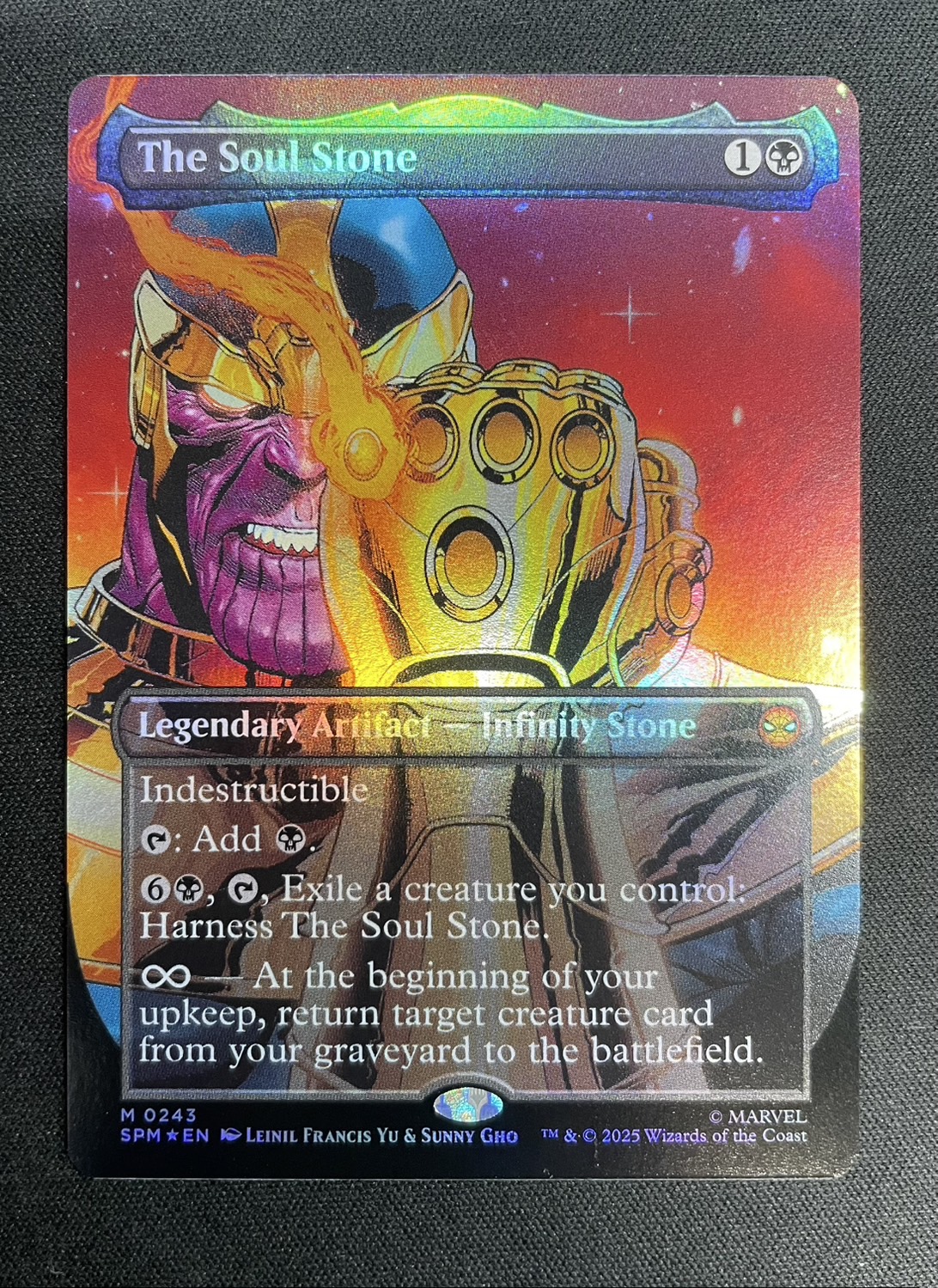 MTG ソウル•ストーン 英語版 The Soul Stone / ソウル・ストーン Foil