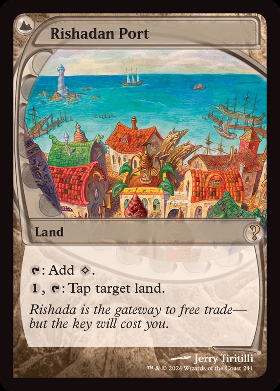 リシャーダの港/Rishadan Port《英語》【Reprint Cards(Mystery