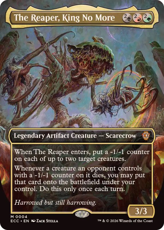 FOIL)(フルアート)失われた王座、刈り取り屋/The Reaper, King No More