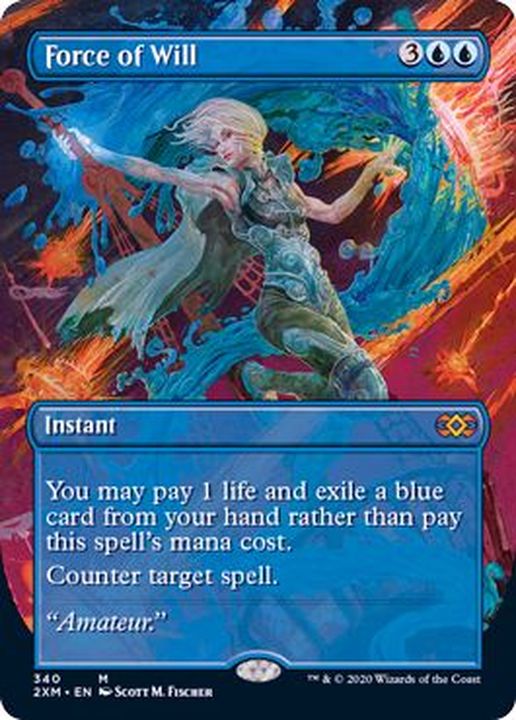 フルアート)意志の力/Force of Will《英語》【2XM】