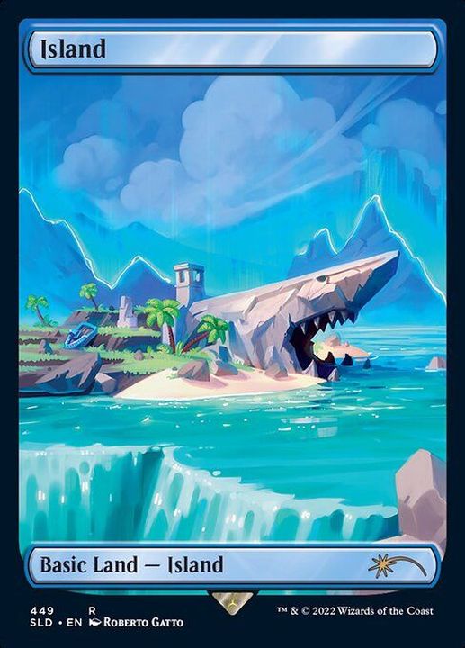 EX+](FOIL)(449)島/Island《英語》【SLD】