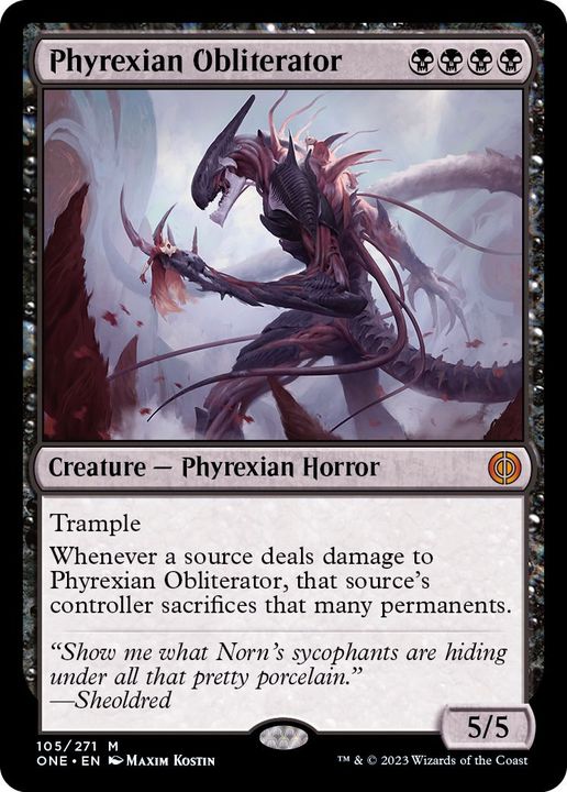 ファイレクシアの抹消者/Phyrexian Obliterator《英語》【ONE】