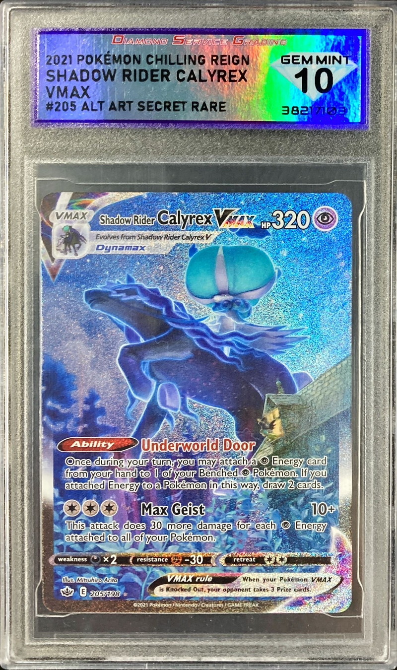 DSG10鑑定済〕こくばバドレックスVMAX(SA仕様/英語版)【-】{205/198}