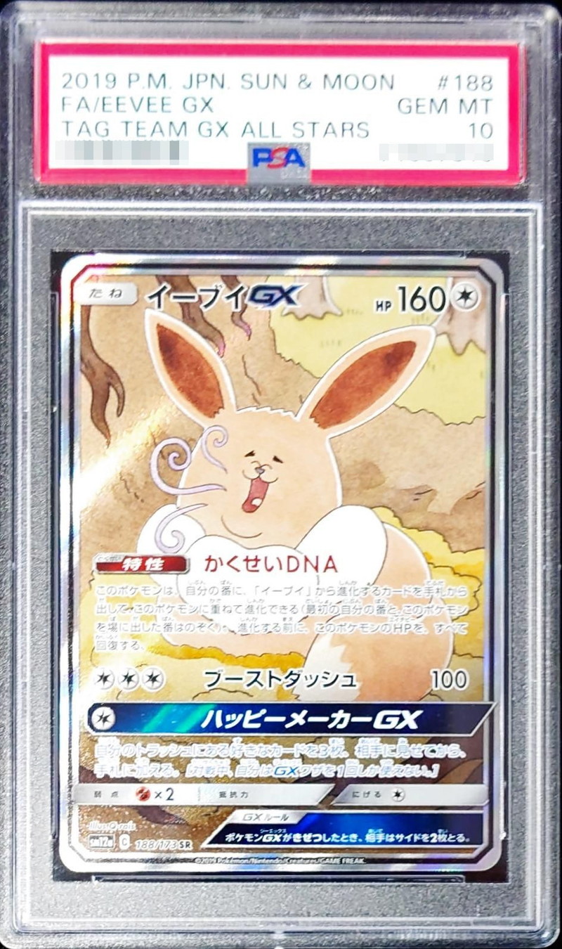 PSA10鑑定済〕イーブイGX(SA)【SR】{188/173}