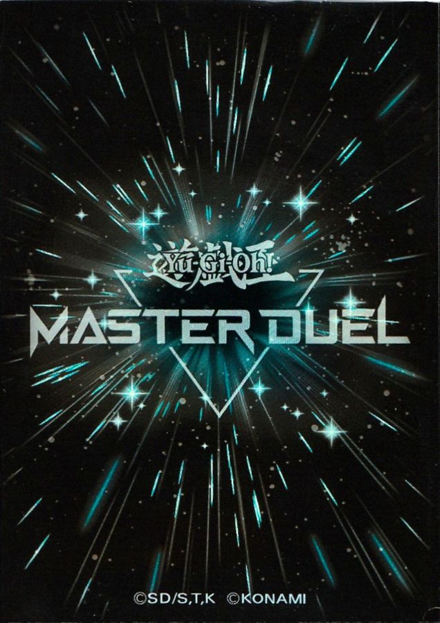 スリーブ『MASTERDUELブラック(特製ケース付)』100枚入り