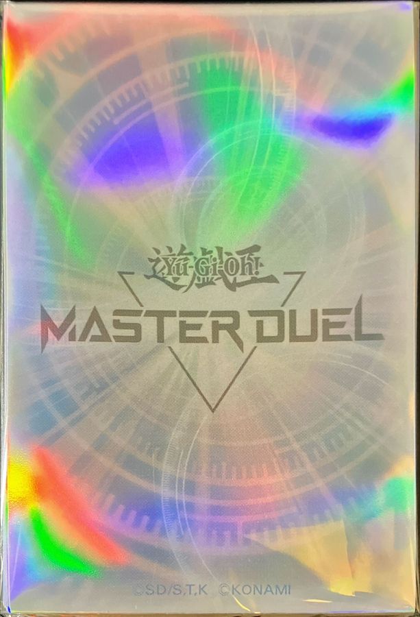 スリーブ『MASTERDUELホワイト(特製ケース付)』100枚入り