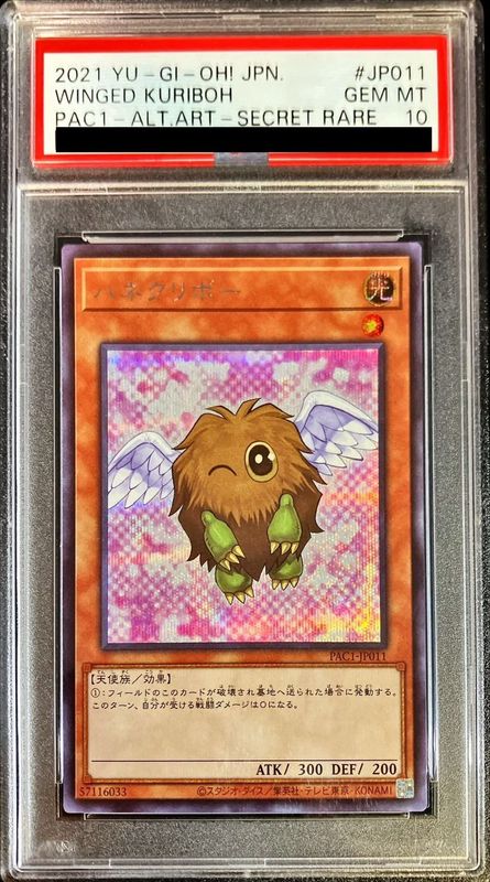 ハネクリボー レリーフ PSA10 レリーフ ハネクリボー 遊戯王 PSA10