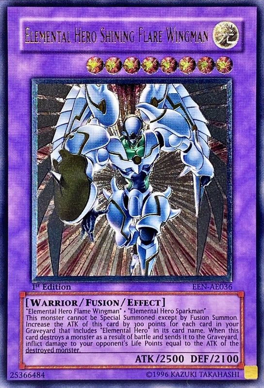 ☆旧アジア☆EHEROシャイニングフレアウィングマン【レリーフ】{EEN