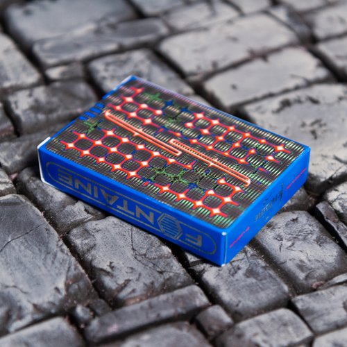 トランプ FONTAINE GRID RED Red Grid Fontaine Playing Cards