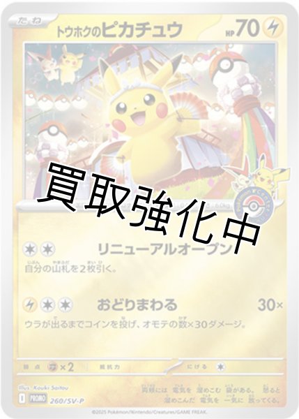 PSA10鑑定済】トウホクのピカチュウ 【P】{260/SV-P} - カードショップ