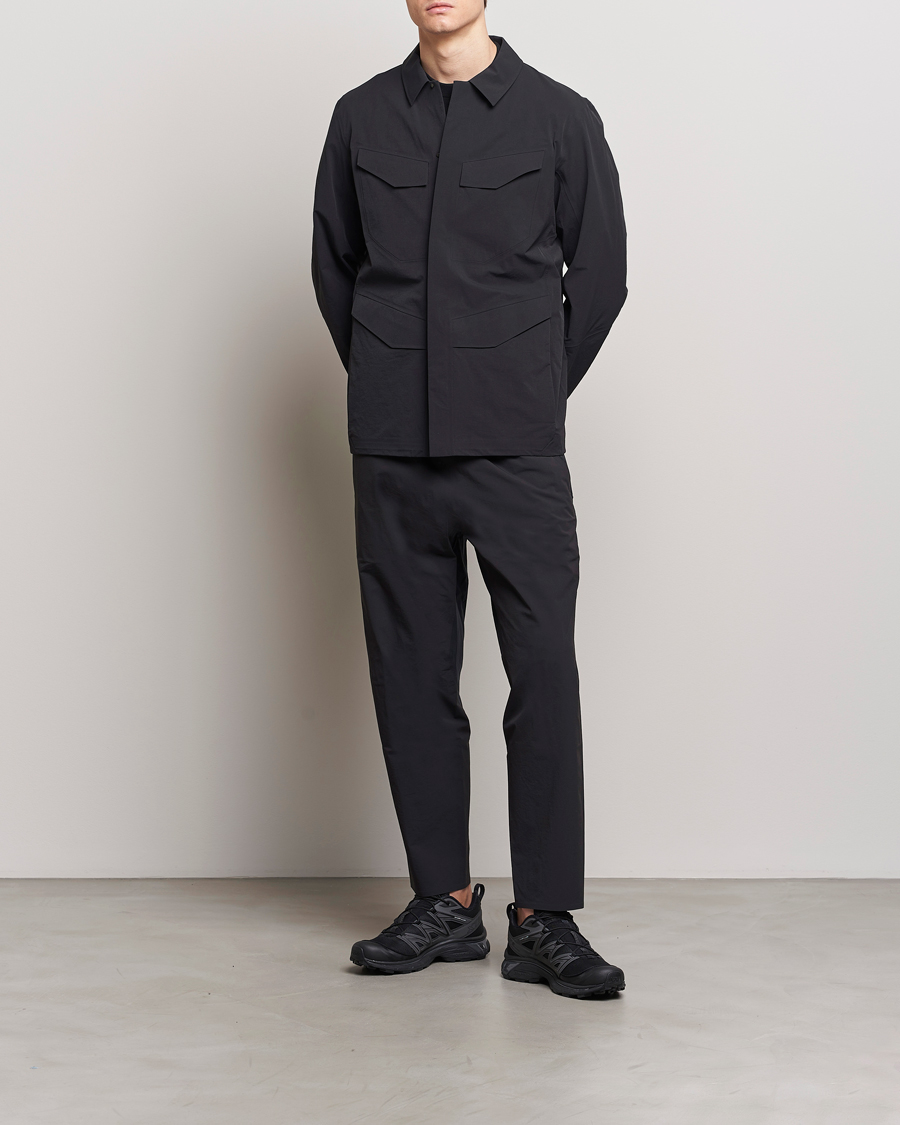 Arc'teryx Veilance Field Softshell Jacket Black at CareOfCarl.com
