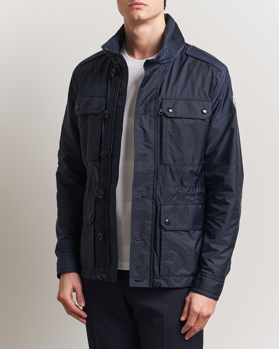 Moncler Lez Field Jacket Navy at CareOfCarl.com
