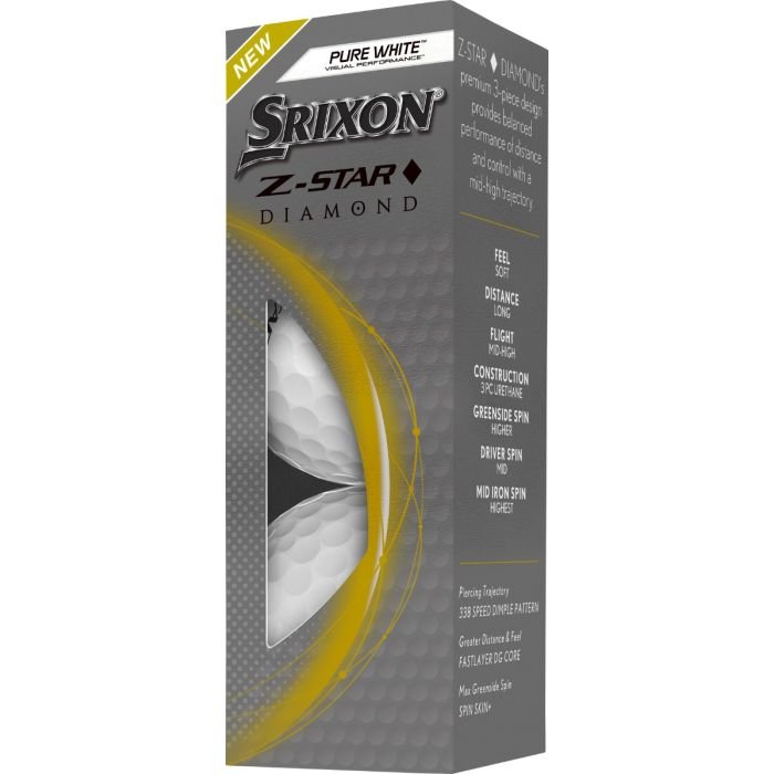 Srixon Z-STAR DIAMOND 2 Golf Balls - Carl's Golfland