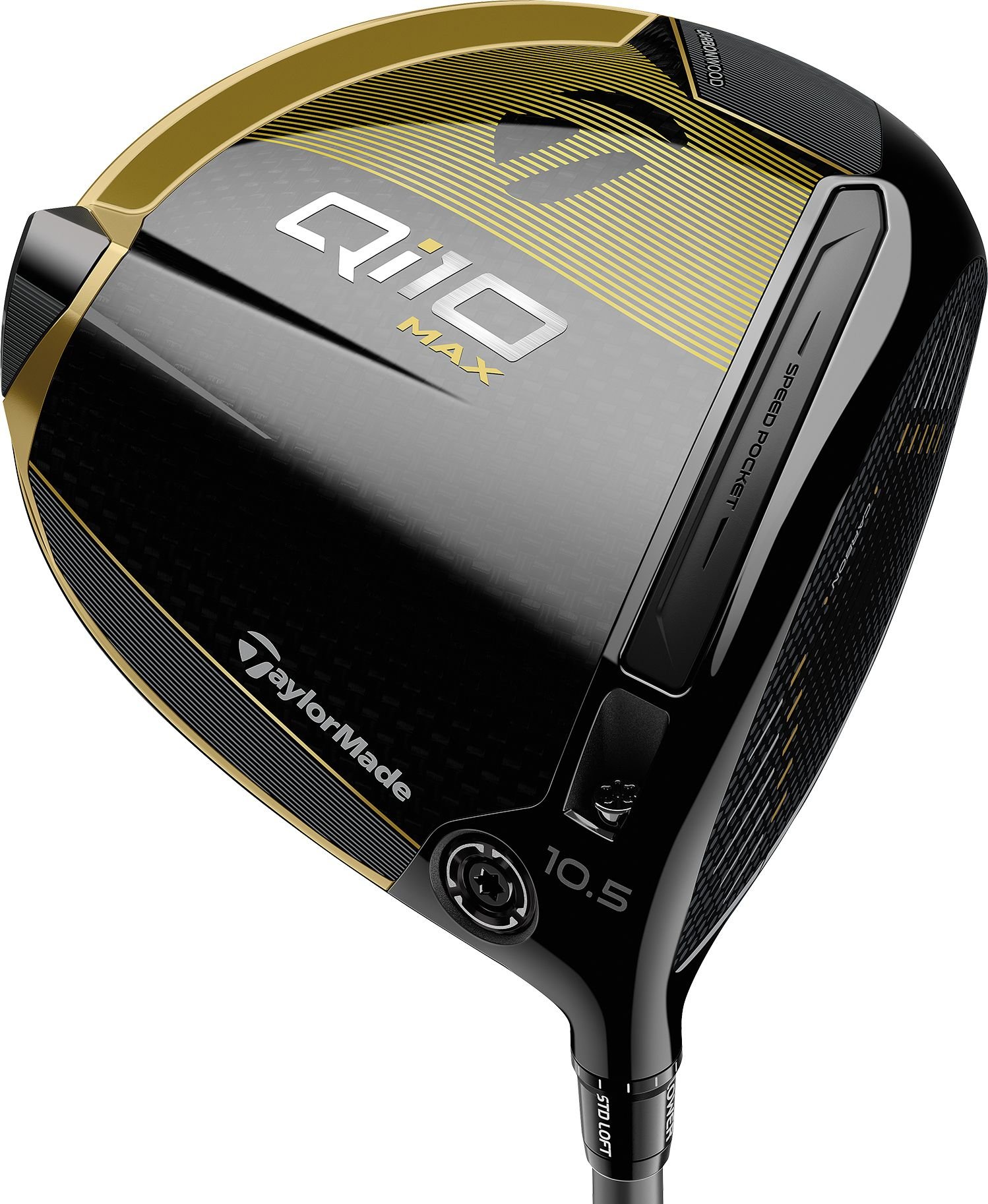 TaylorMade Qi10 Max Designer Series Gold Dust Driver - Carl's Golfland