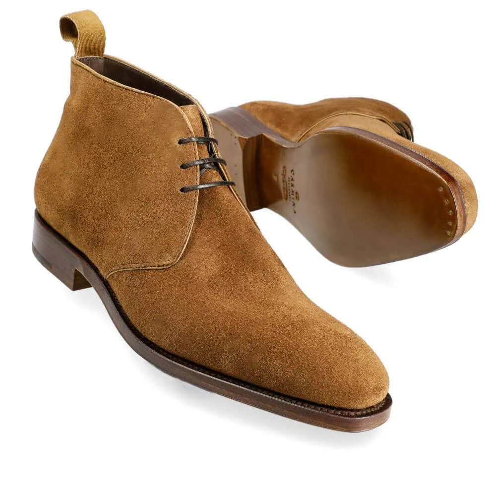 CHUKKA BOOTS SNUFF SUEDE | CARMINA