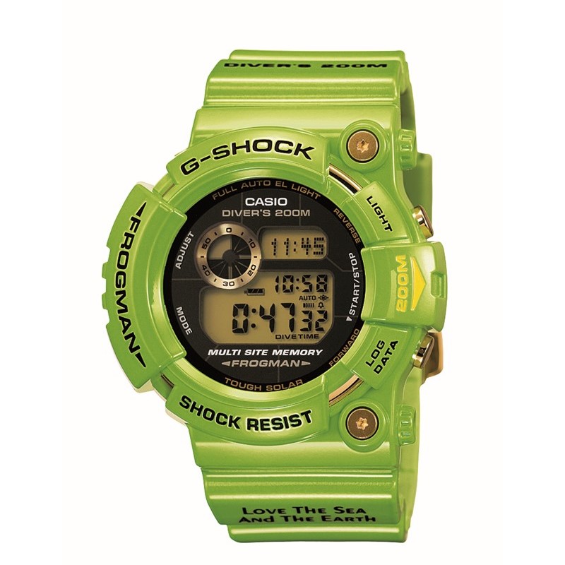 G-SHOCK”のダイバーズウォッチ「FROGMAN」の実在するカエルをモチーフ