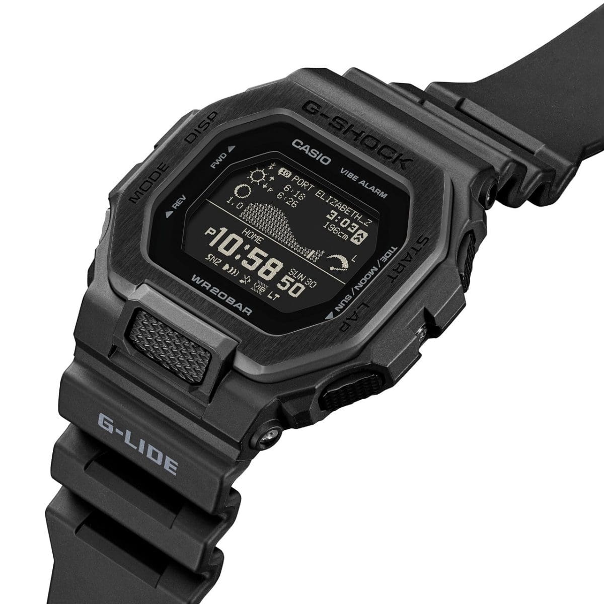 GBX-100NS-1 | G-SHOCK G-LIDE Black | CASIO CANADA