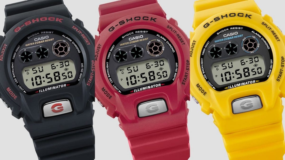 DW6900TR-9 | G-SHOCK DIGITAL Yellow | CASIO