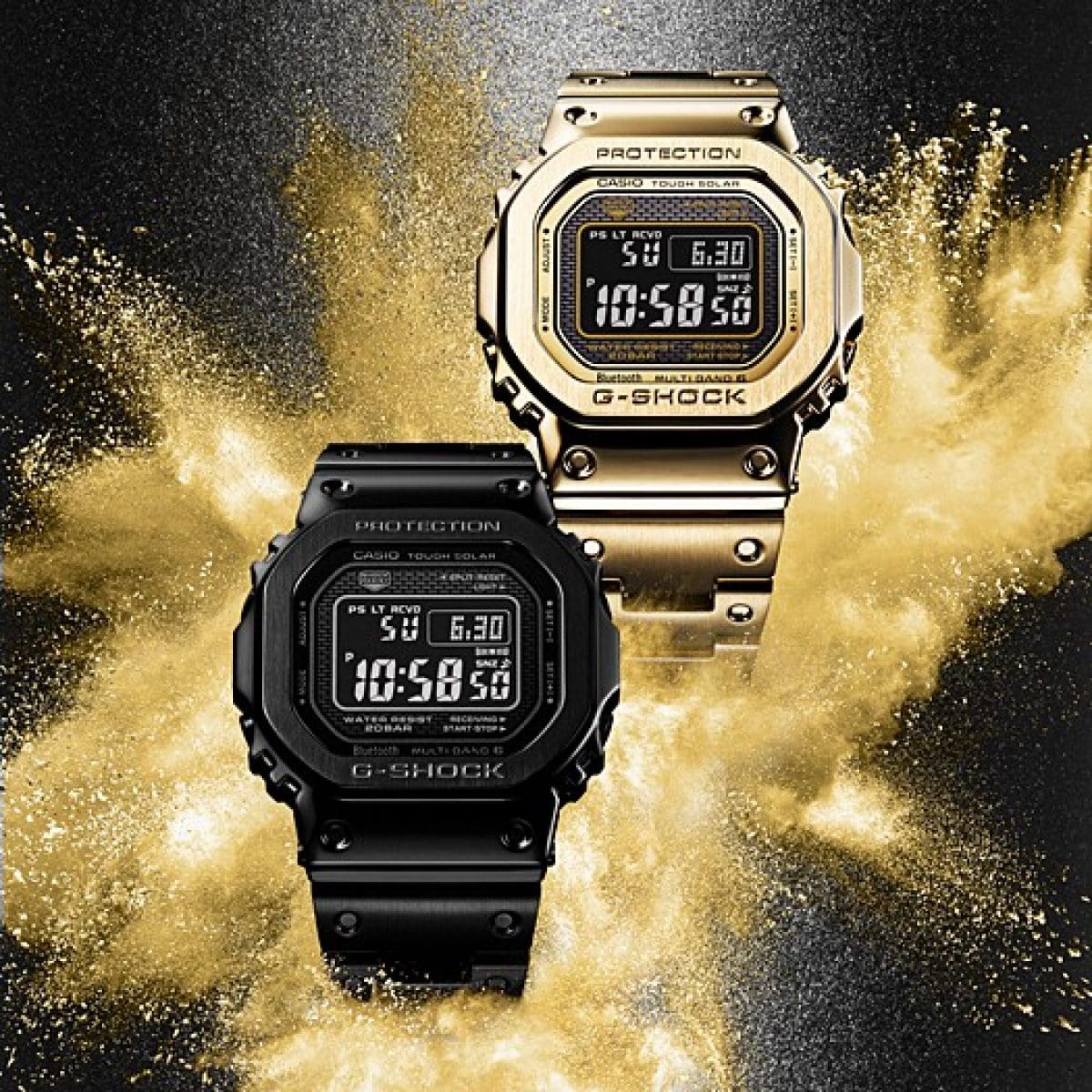 GMWB5000GD-1 | Digital Black Bluetooth Men's Watch G-SHOCK | CASIO