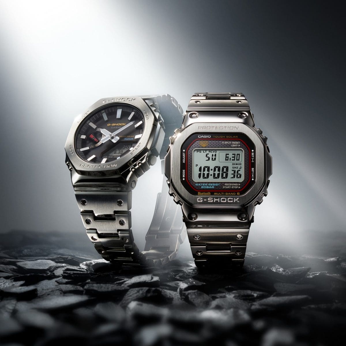 GMWB5000D-1C | G-SHOCK FULL METAL Silver | CASIO