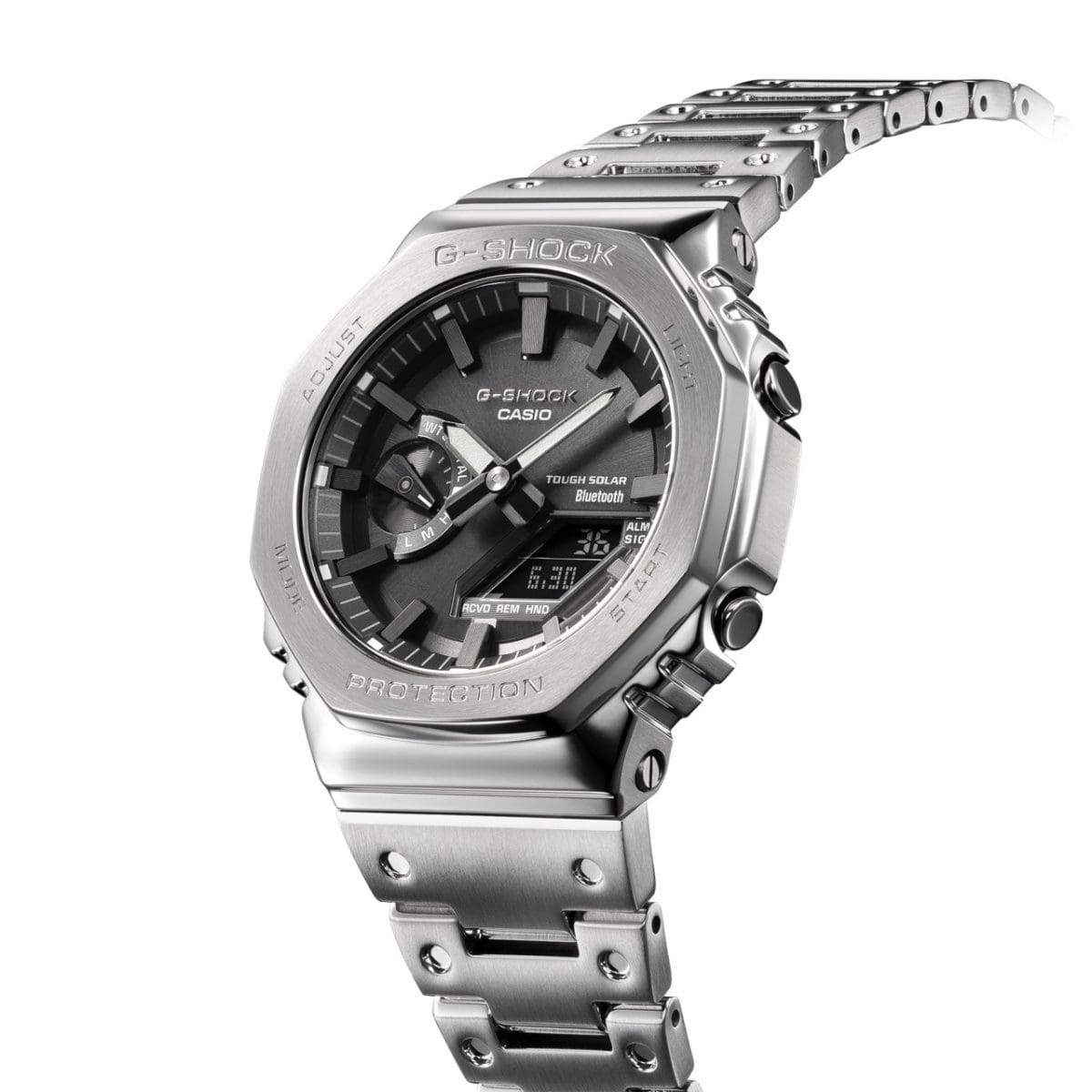 GMB2100D-1A | Silver Full-Metal Watch | Casio G-SHOCK