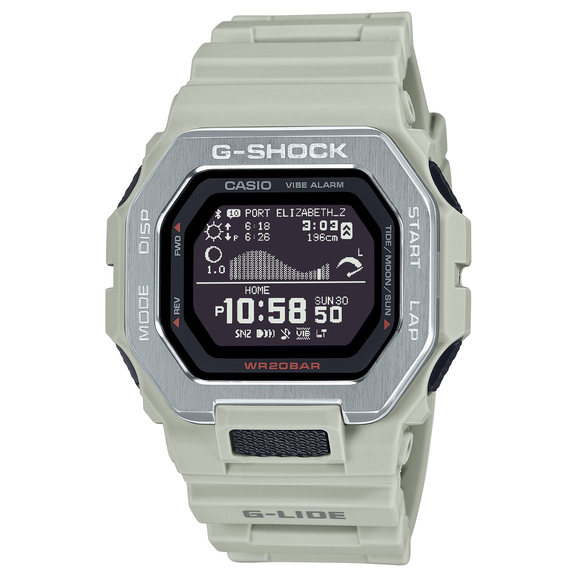 GBX100-8 | G-SHOCK G-LIDE Silver | CASIO
