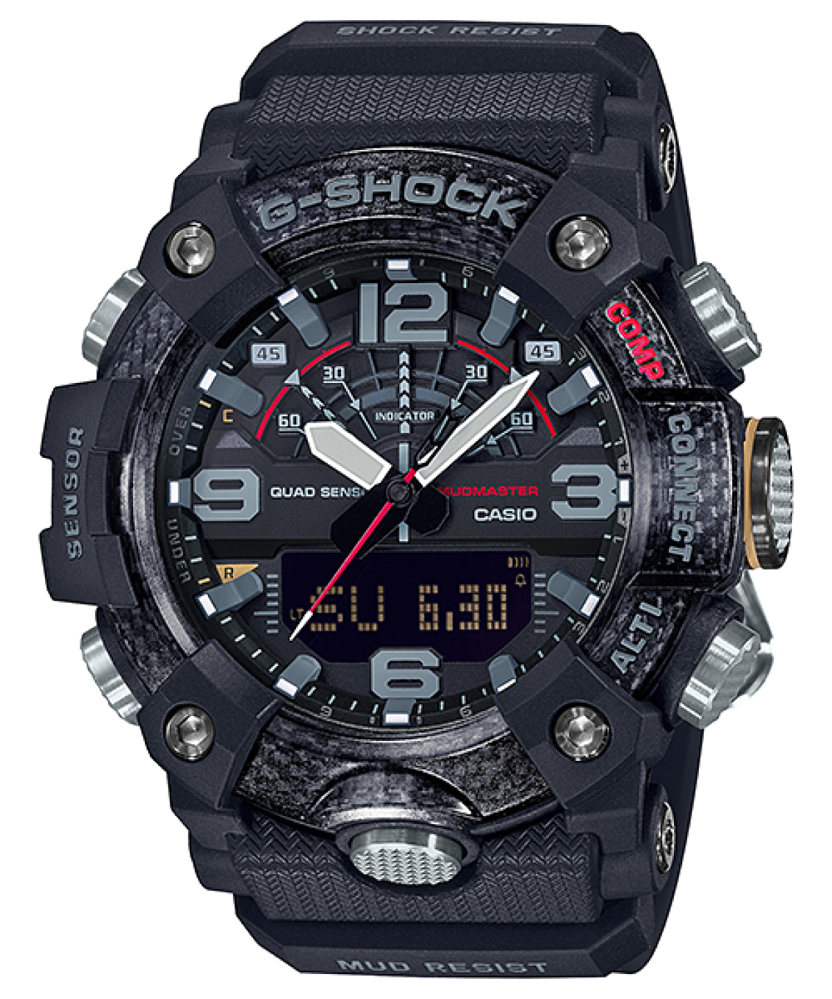GGB100-1A | Black Mudmaster Men's Watch G-SHOCK | CASIO