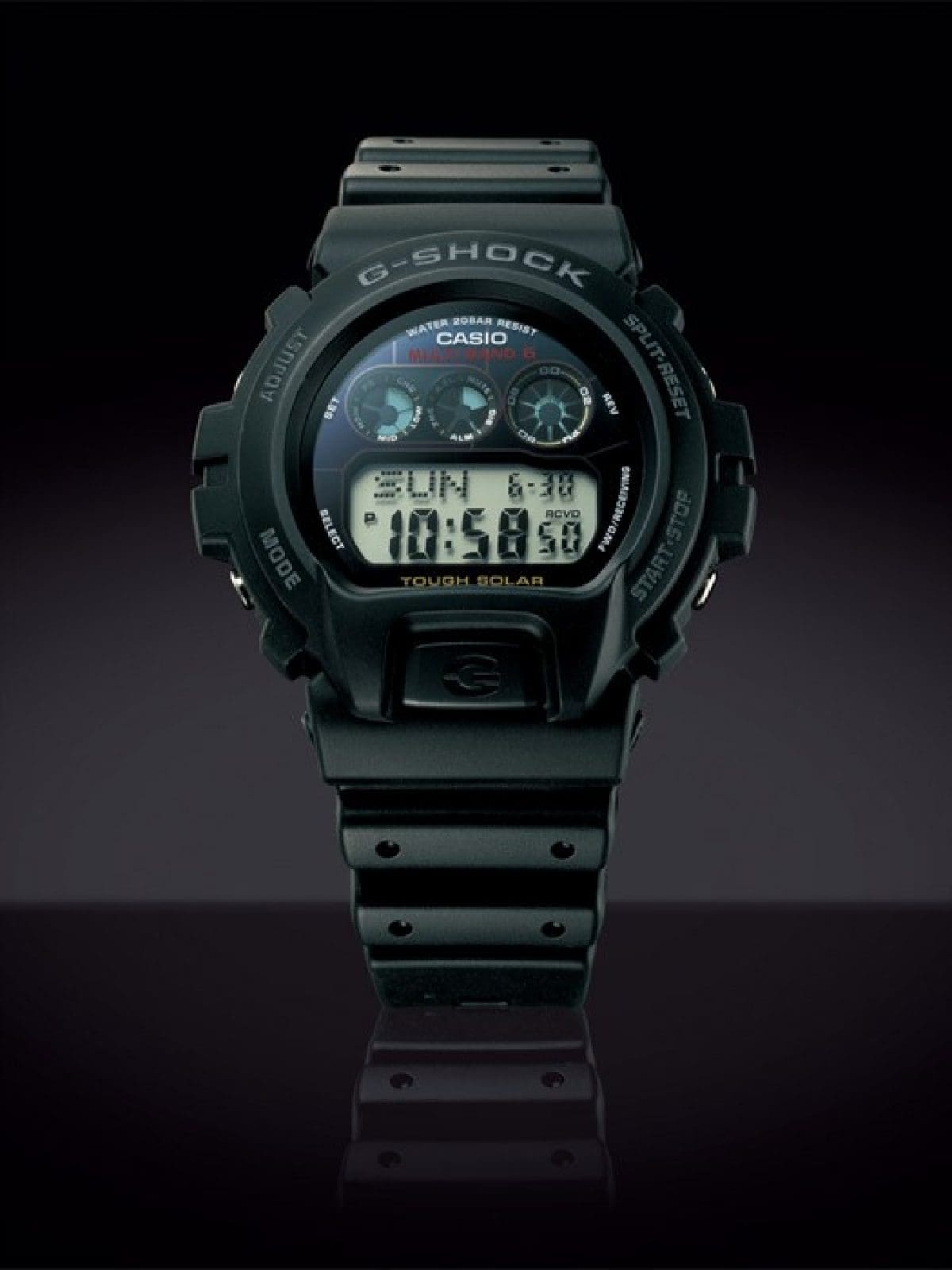 GW6900-1 | Solar Atomic Black Watch G-SHOCK | CASIO