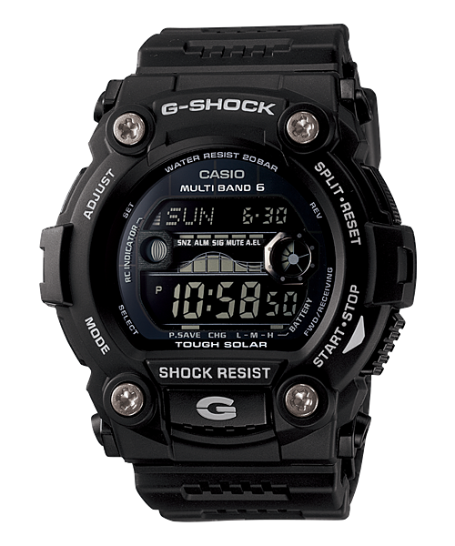 GW7900B-1 | Solar Atomic Black Watch G-SHOCK | CASIO