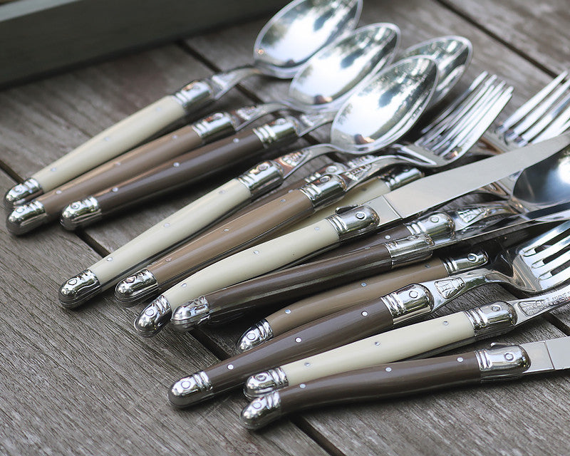 Laguiole Flatware 24-Pc – Cassandra's Kitchen