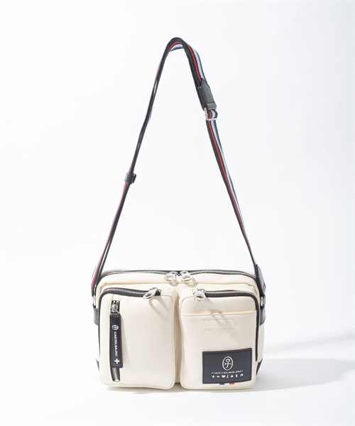 CASTELBAJAC ショルダーバッグ ホワイト/ブラック ミニショルダーバッグ＜ルックス＞ | カステルバジャック（CASTELBAJAC