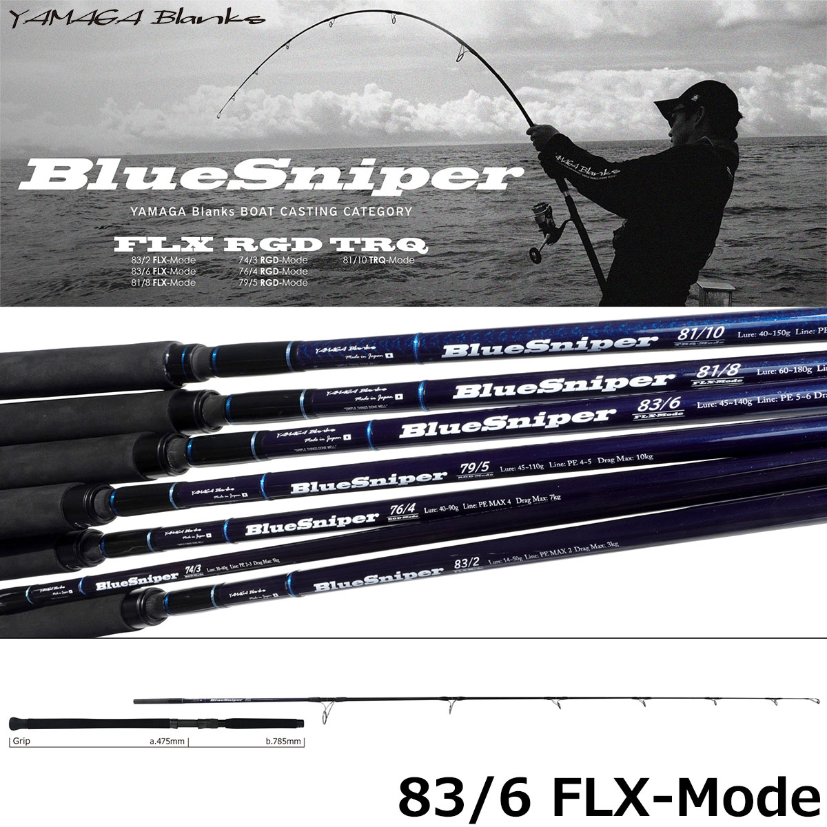 ヤマガブランクス(YAMAGA Branks) ブルーカレント III(BlueCurrent III