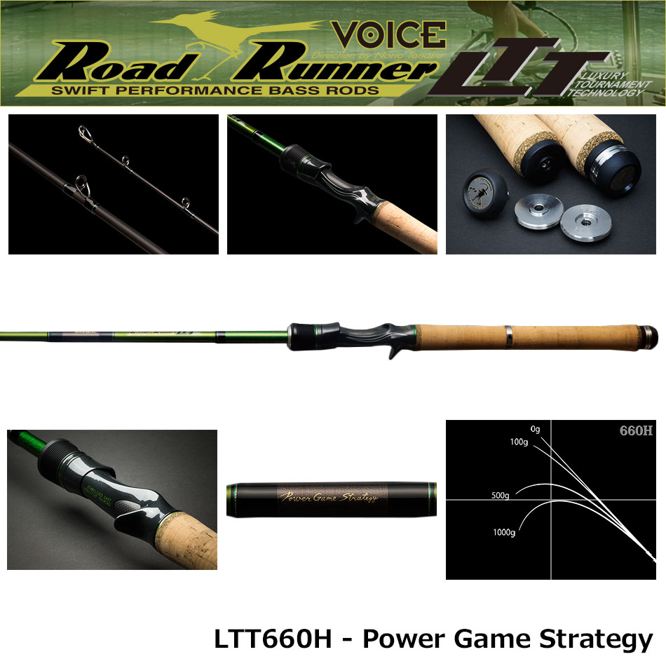 ノリーズ ロードランナー ヴォイス LTT660H - Power Game Strategy (お